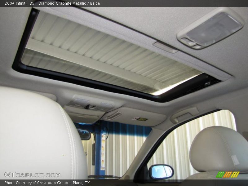 Diamond Graphite Metallic / Beige 2004 Infiniti I 35