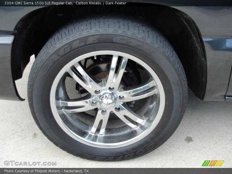 Carbon Metallic / Dark Pewter 2004 GMC Sierra 1500 SLE Regular Cab