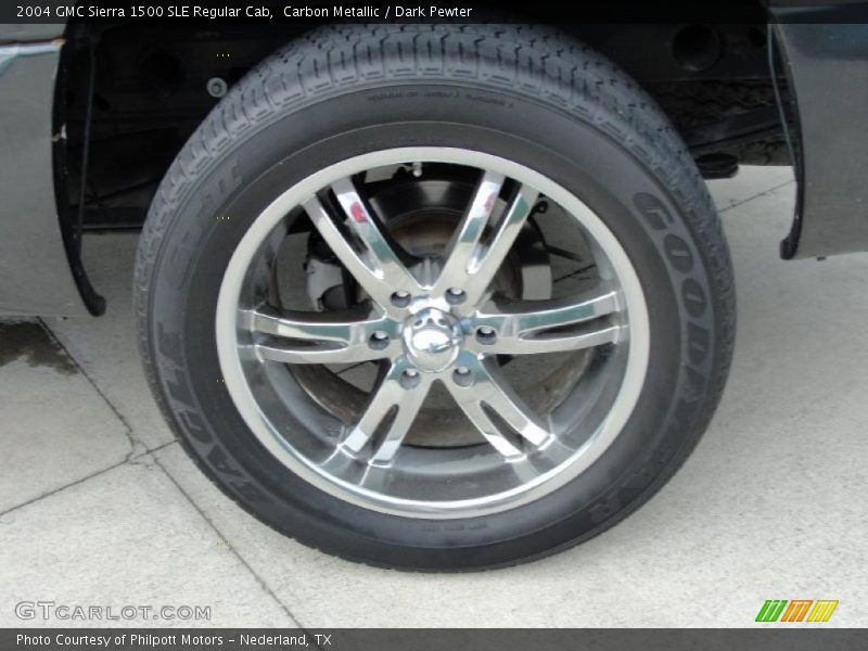 Carbon Metallic / Dark Pewter 2004 GMC Sierra 1500 SLE Regular Cab