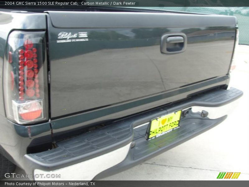 Carbon Metallic / Dark Pewter 2004 GMC Sierra 1500 SLE Regular Cab