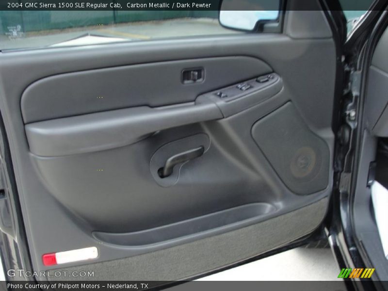 Carbon Metallic / Dark Pewter 2004 GMC Sierra 1500 SLE Regular Cab