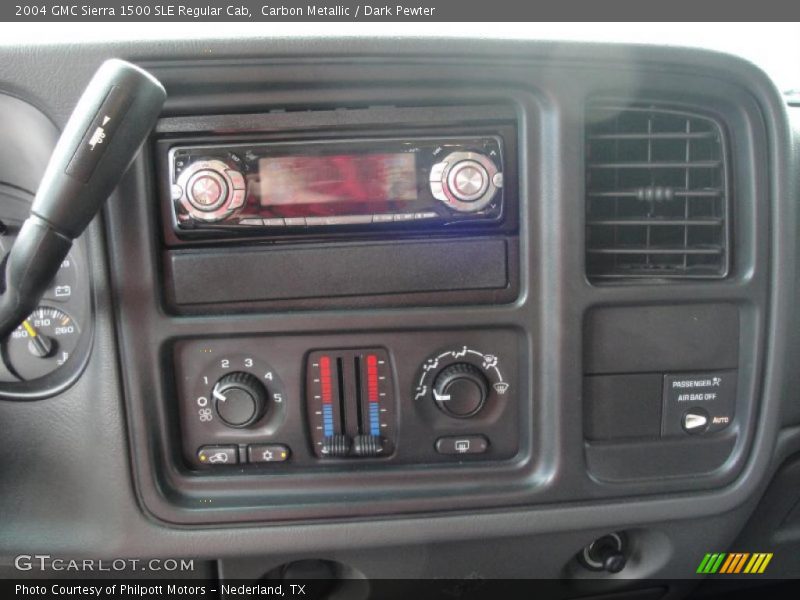 Carbon Metallic / Dark Pewter 2004 GMC Sierra 1500 SLE Regular Cab
