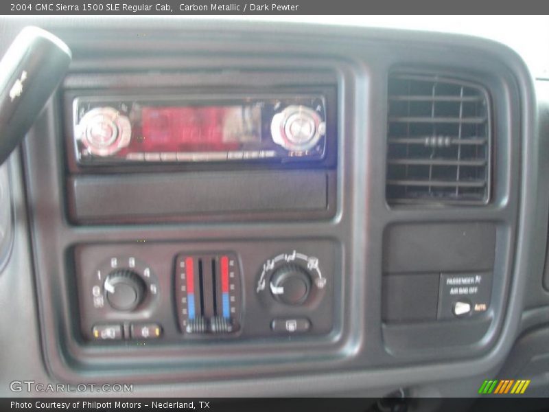 Carbon Metallic / Dark Pewter 2004 GMC Sierra 1500 SLE Regular Cab