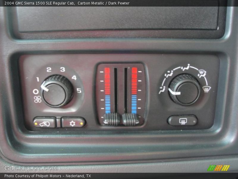Carbon Metallic / Dark Pewter 2004 GMC Sierra 1500 SLE Regular Cab