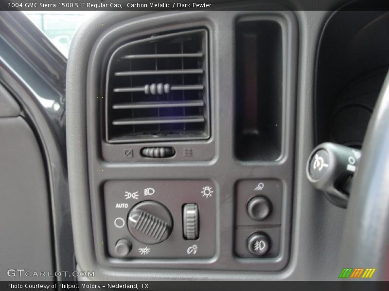 Carbon Metallic / Dark Pewter 2004 GMC Sierra 1500 SLE Regular Cab