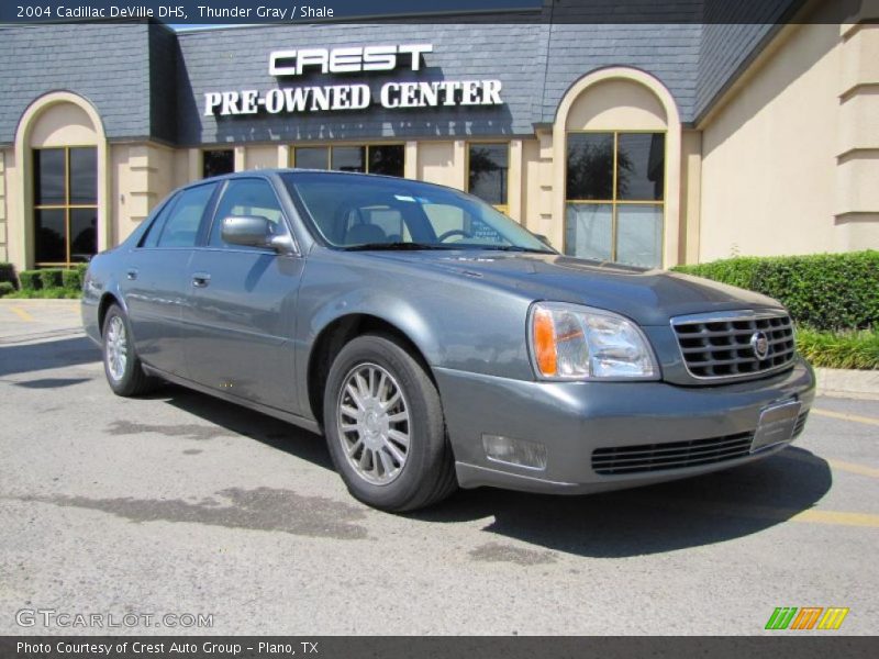 Thunder Gray / Shale 2004 Cadillac DeVille DHS