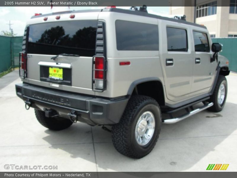 Pewter Metallic / Ebony Black 2005 Hummer H2 SUV
