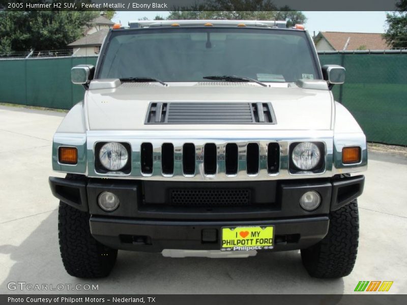 Pewter Metallic / Ebony Black 2005 Hummer H2 SUV