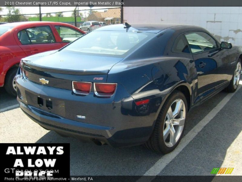 Imperial Blue Metallic / Black 2010 Chevrolet Camaro LT/RS Coupe