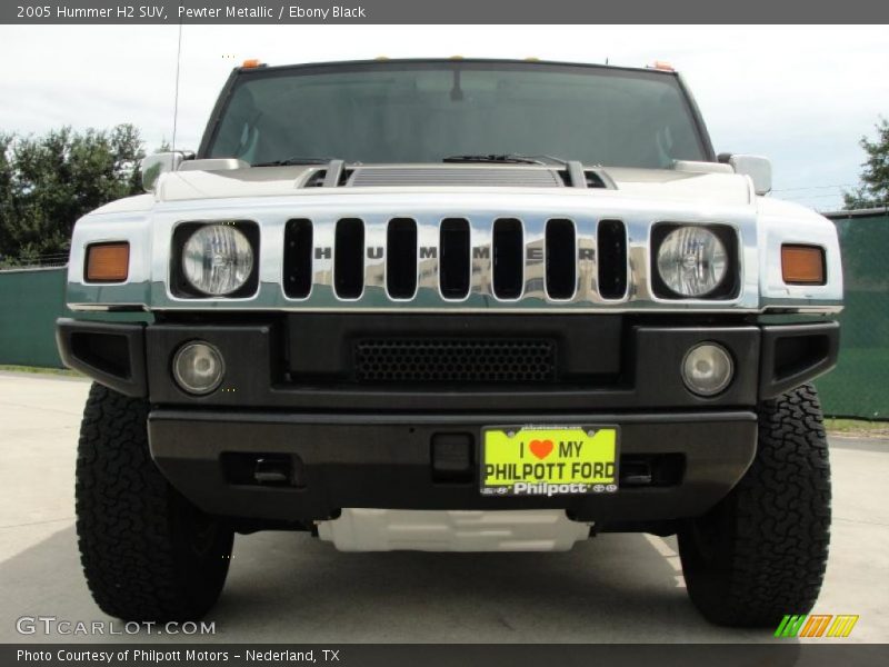 Pewter Metallic / Ebony Black 2005 Hummer H2 SUV