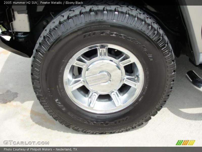 Pewter Metallic / Ebony Black 2005 Hummer H2 SUV