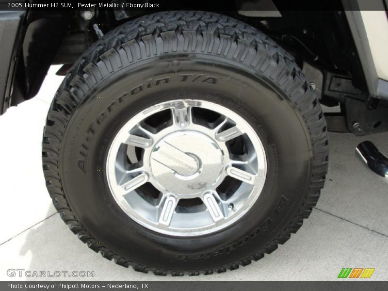 Pewter Metallic / Ebony Black 2005 Hummer H2 SUV