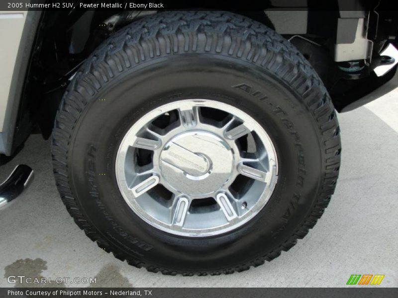 Pewter Metallic / Ebony Black 2005 Hummer H2 SUV