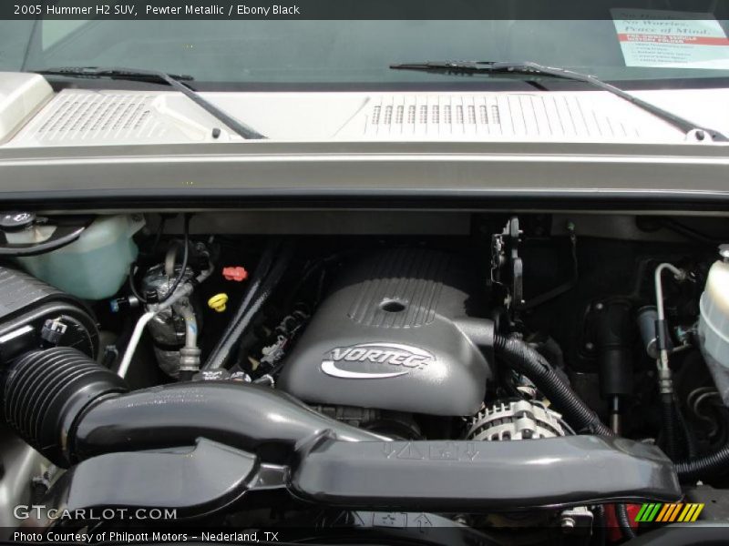 Pewter Metallic / Ebony Black 2005 Hummer H2 SUV