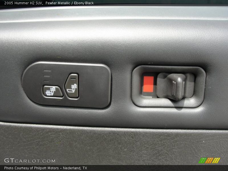 Pewter Metallic / Ebony Black 2005 Hummer H2 SUV
