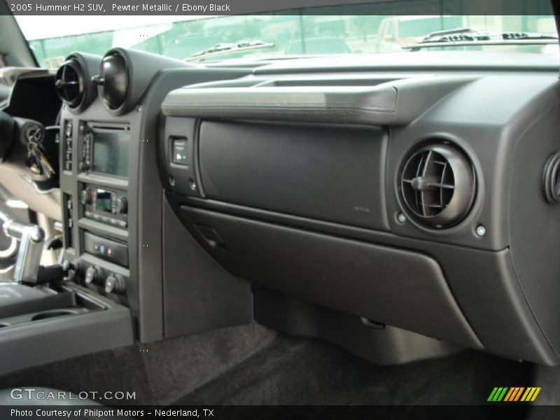 Pewter Metallic / Ebony Black 2005 Hummer H2 SUV