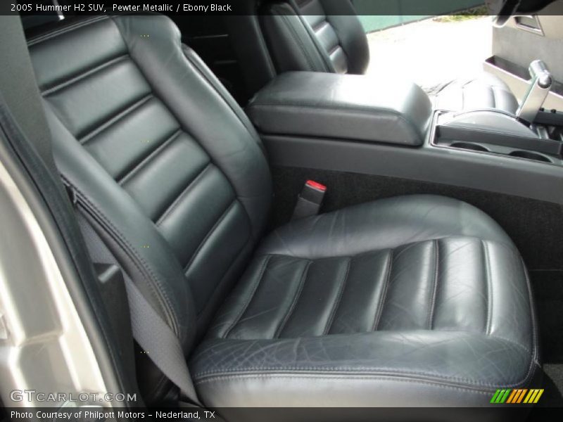 Pewter Metallic / Ebony Black 2005 Hummer H2 SUV