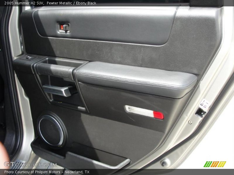 Pewter Metallic / Ebony Black 2005 Hummer H2 SUV