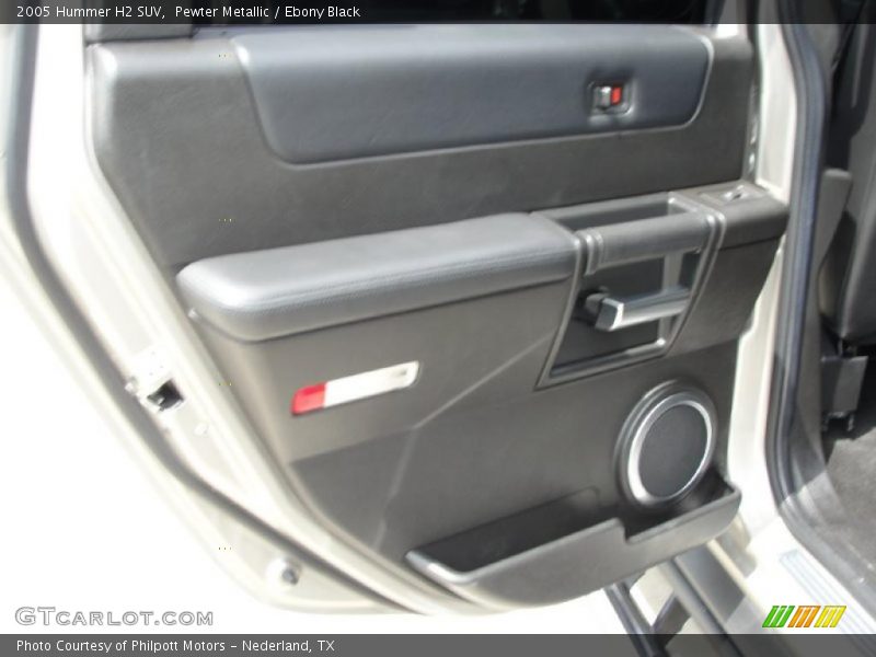 Pewter Metallic / Ebony Black 2005 Hummer H2 SUV