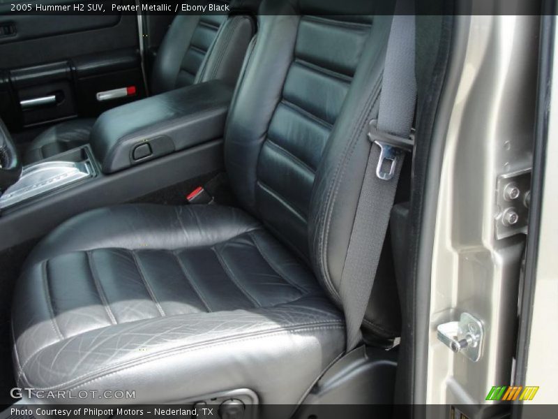 Pewter Metallic / Ebony Black 2005 Hummer H2 SUV