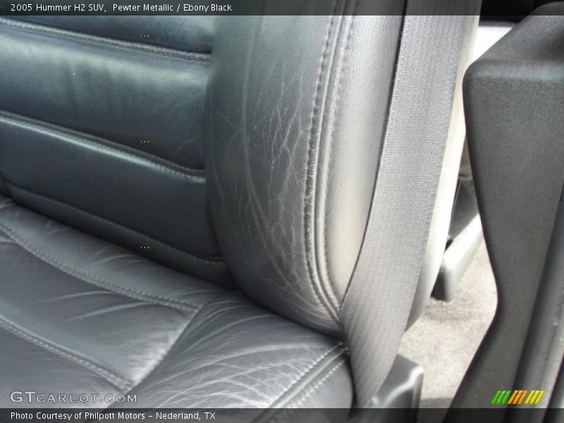 Pewter Metallic / Ebony Black 2005 Hummer H2 SUV