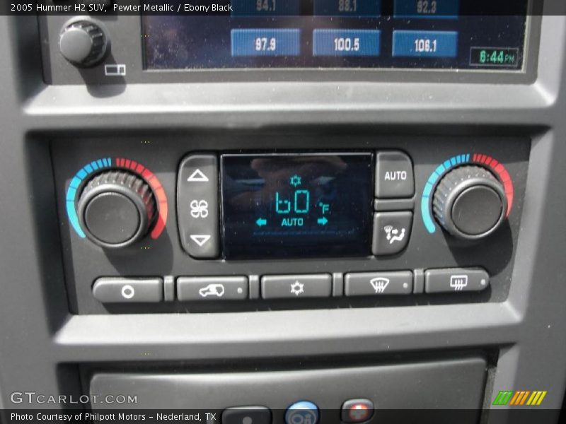 Pewter Metallic / Ebony Black 2005 Hummer H2 SUV