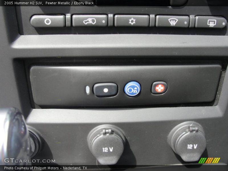 Pewter Metallic / Ebony Black 2005 Hummer H2 SUV