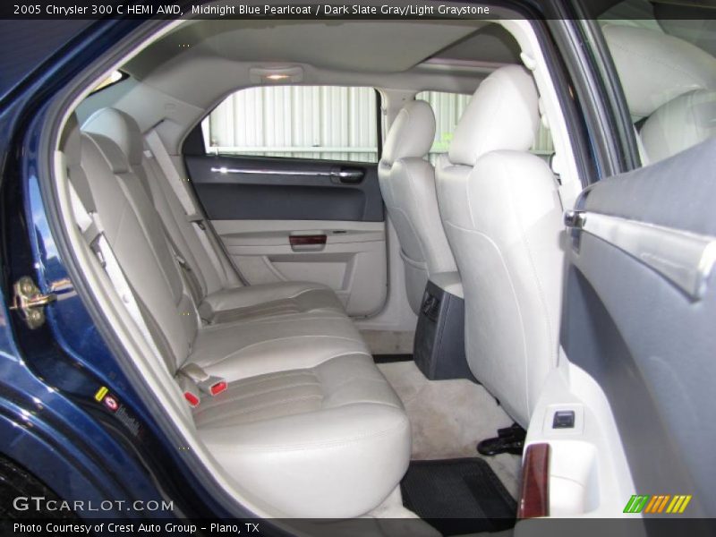 Midnight Blue Pearlcoat / Dark Slate Gray/Light Graystone 2005 Chrysler 300 C HEMI AWD