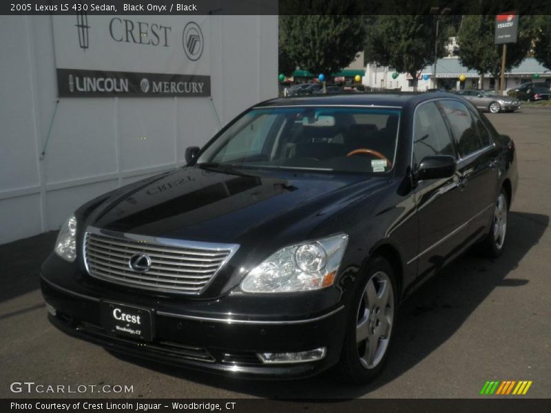 Black Onyx / Black 2005 Lexus LS 430 Sedan