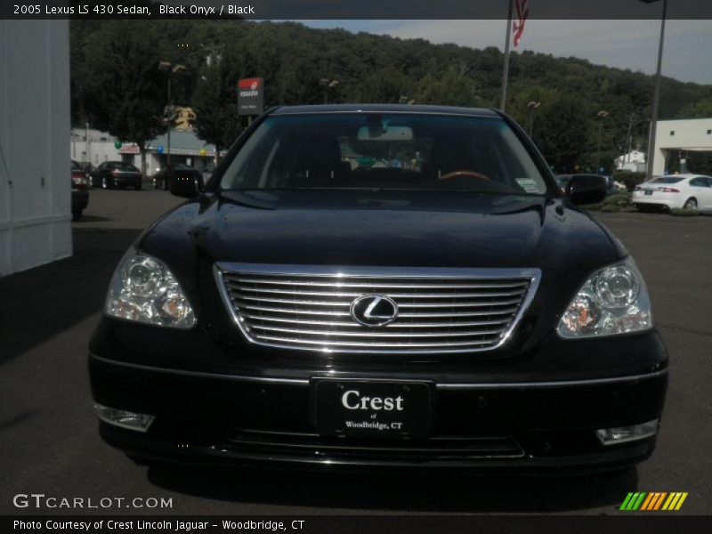 Black Onyx / Black 2005 Lexus LS 430 Sedan