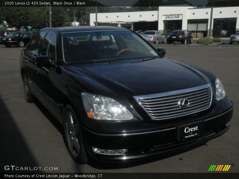 Black Onyx / Black 2005 Lexus LS 430 Sedan