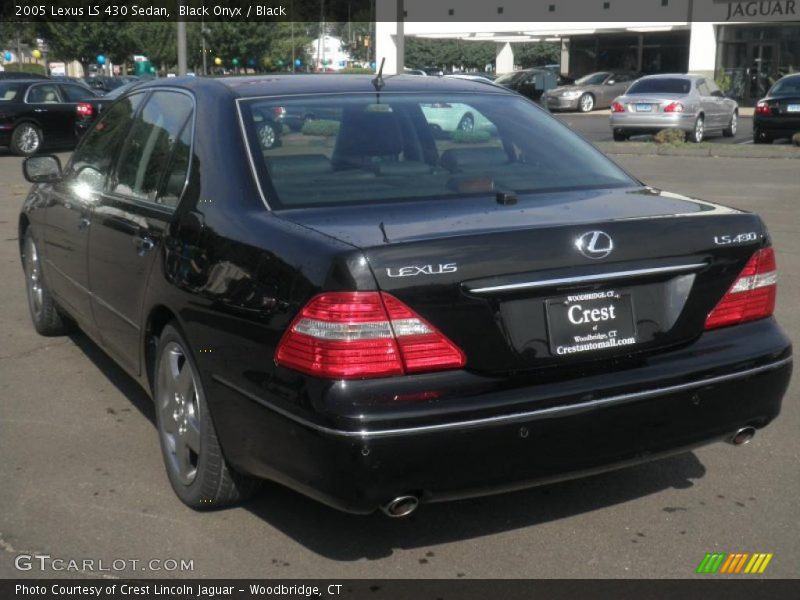 Black Onyx / Black 2005 Lexus LS 430 Sedan