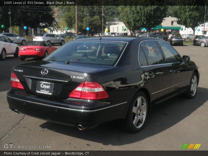 Black Onyx / Black 2005 Lexus LS 430 Sedan