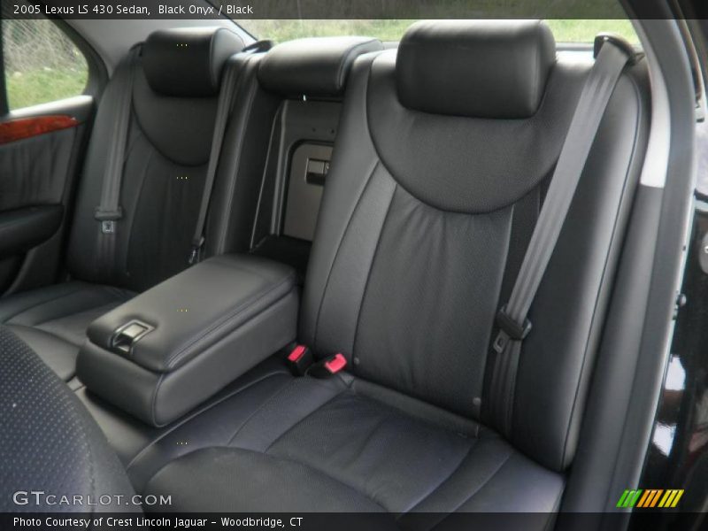 Black Onyx / Black 2005 Lexus LS 430 Sedan