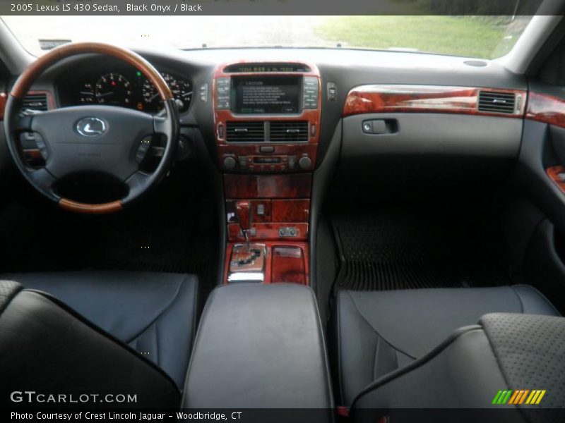 Black Onyx / Black 2005 Lexus LS 430 Sedan
