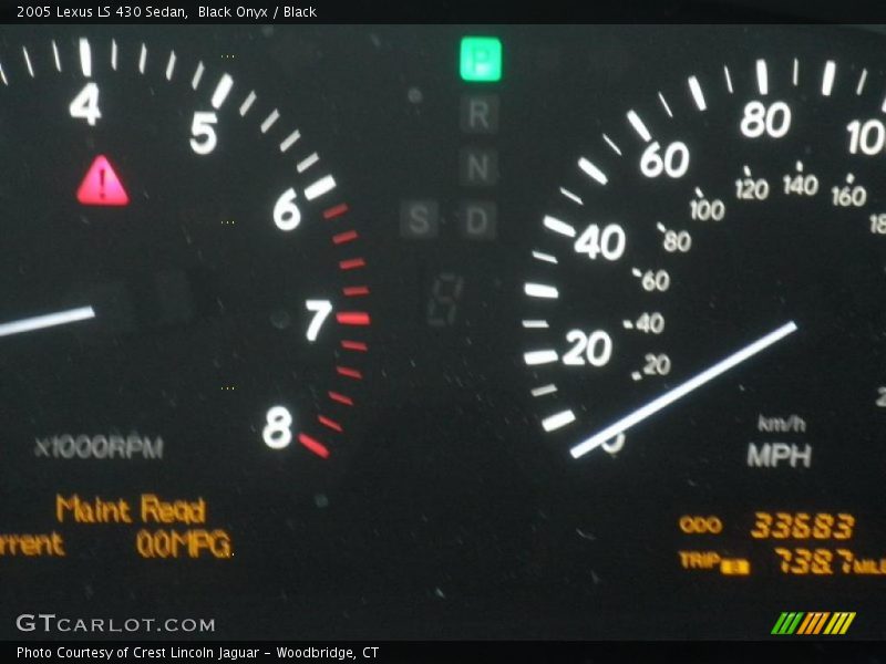 Black Onyx / Black 2005 Lexus LS 430 Sedan
