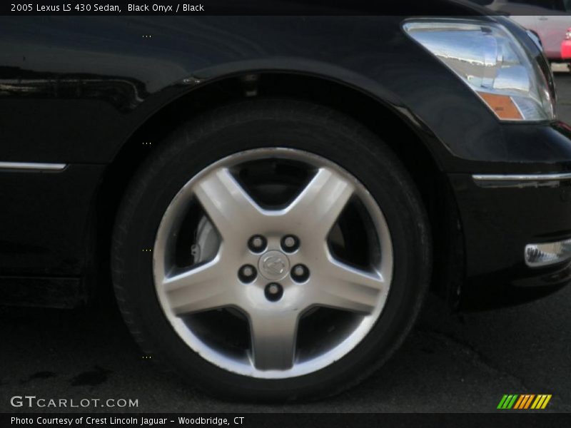 Black Onyx / Black 2005 Lexus LS 430 Sedan