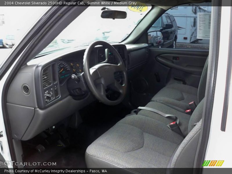 Summit White / Medium Gray 2004 Chevrolet Silverado 2500HD Regular Cab