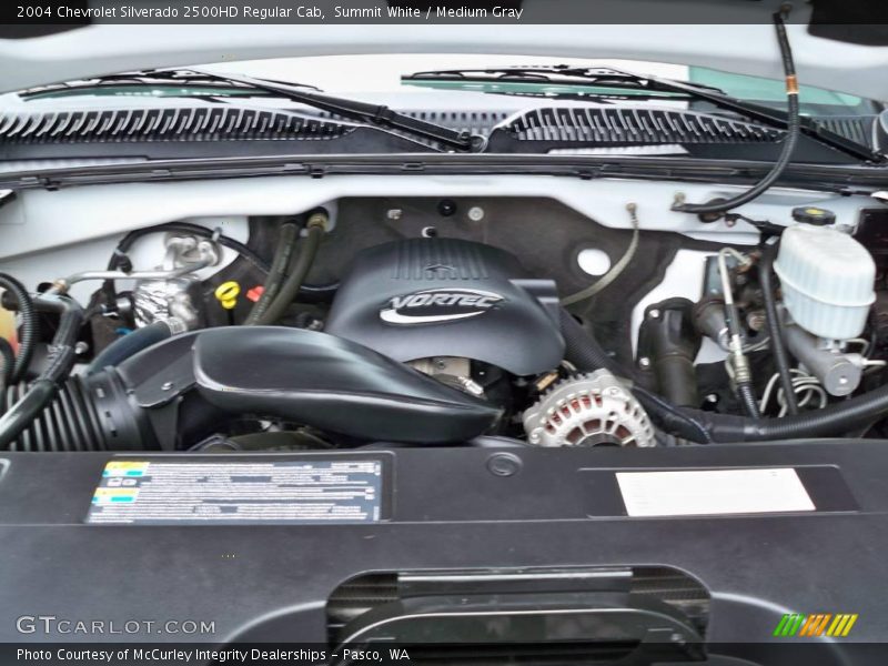 Summit White / Medium Gray 2004 Chevrolet Silverado 2500HD Regular Cab