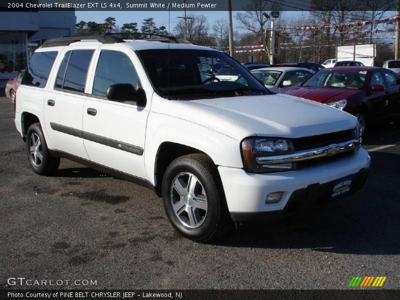 Summit White / Medium Pewter 2004 Chevrolet TrailBlazer EXT LS 4x4