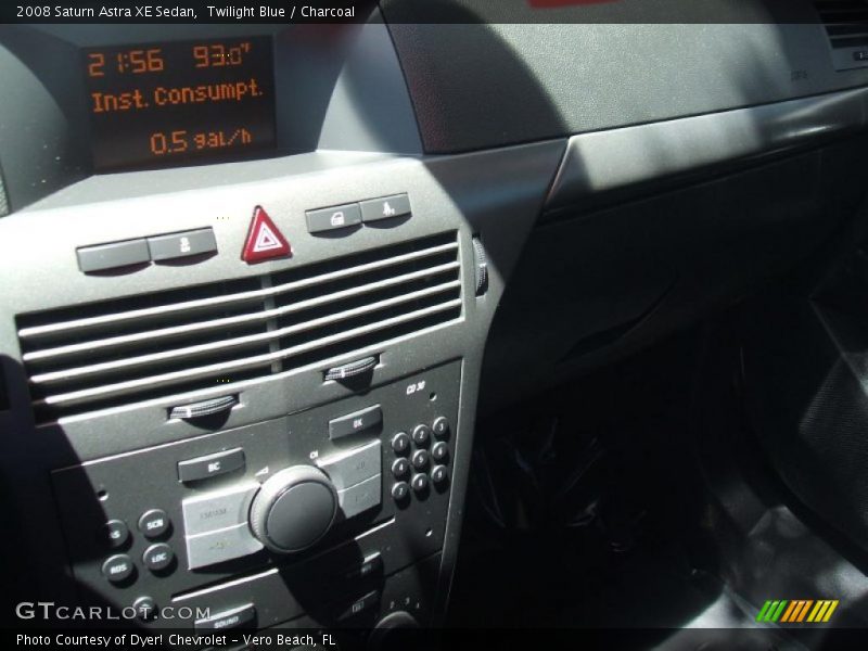 Twilight Blue / Charcoal 2008 Saturn Astra XE Sedan