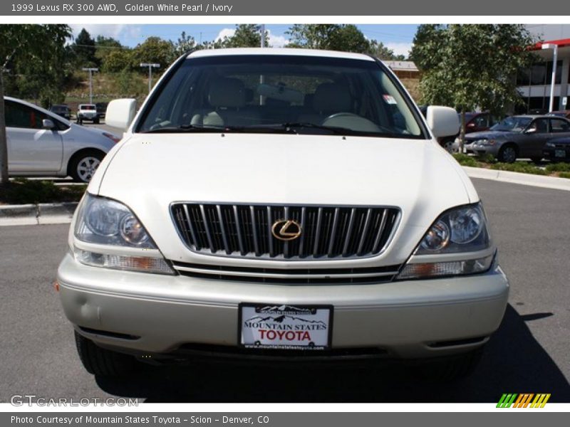 Golden White Pearl / Ivory 1999 Lexus RX 300 AWD
