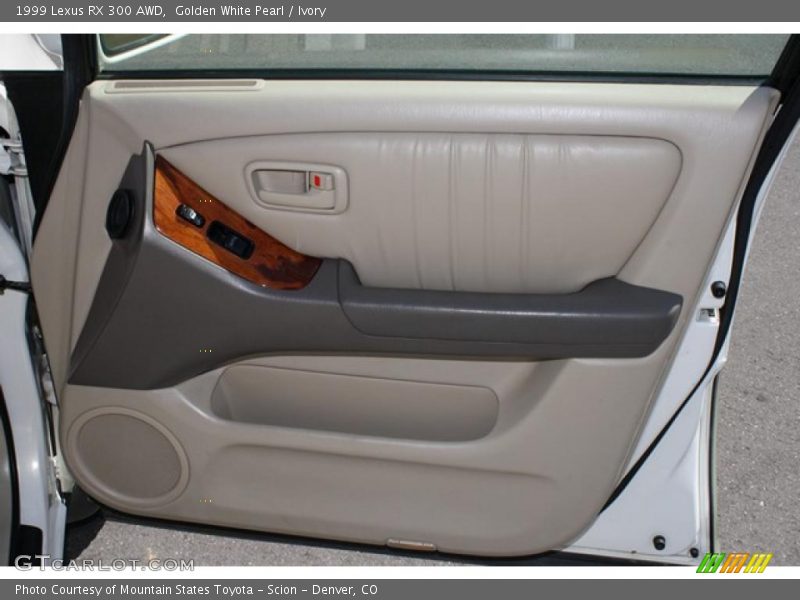 Golden White Pearl / Ivory 1999 Lexus RX 300 AWD