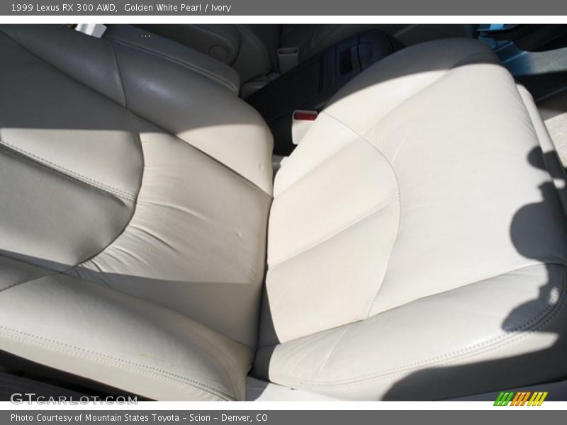 Golden White Pearl / Ivory 1999 Lexus RX 300 AWD