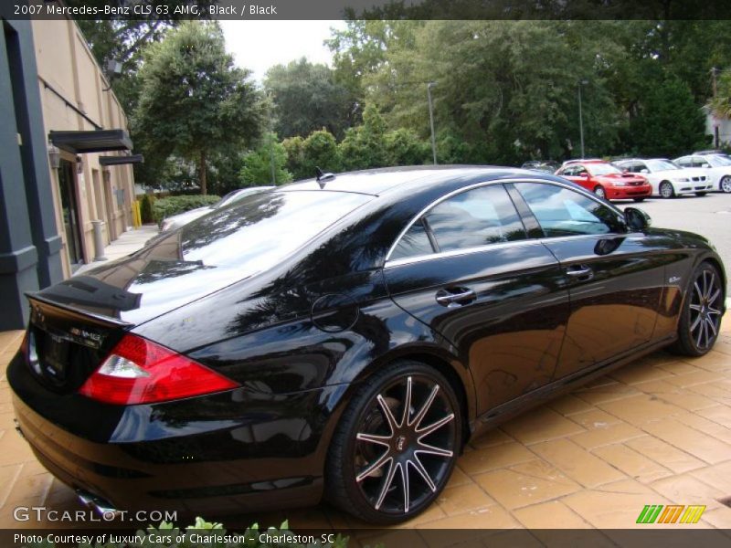 Black / Black 2007 Mercedes-Benz CLS 63 AMG