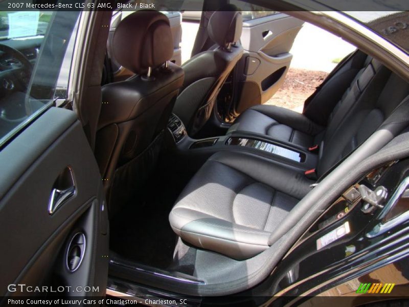 Black / Black 2007 Mercedes-Benz CLS 63 AMG