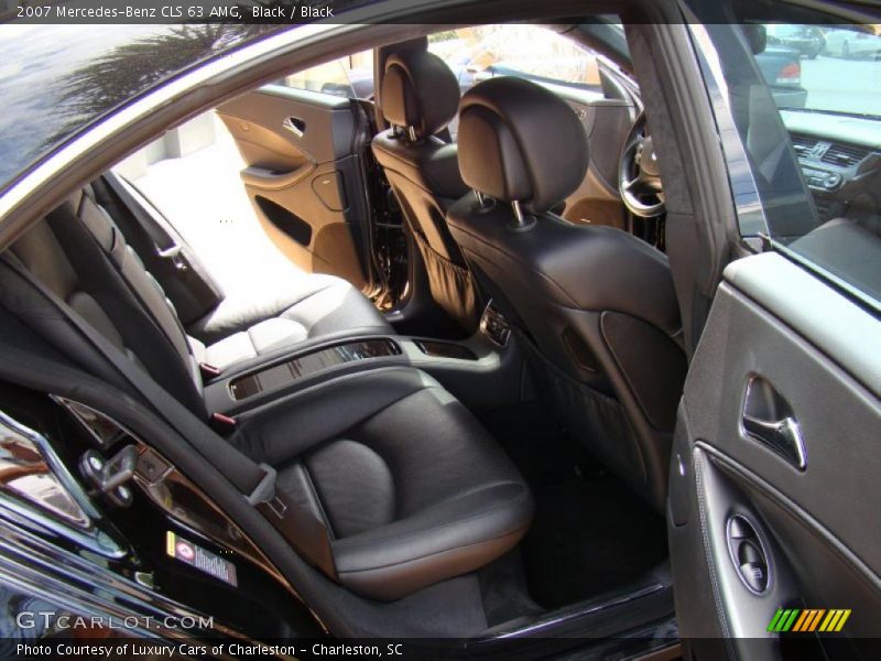 Black / Black 2007 Mercedes-Benz CLS 63 AMG