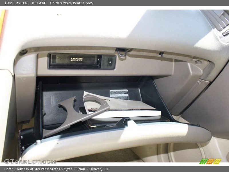 Golden White Pearl / Ivory 1999 Lexus RX 300 AWD