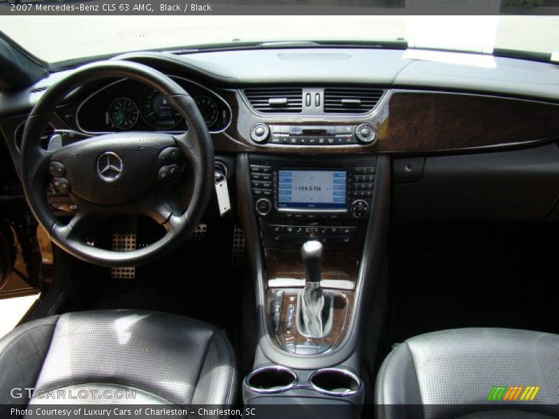 Black / Black 2007 Mercedes-Benz CLS 63 AMG