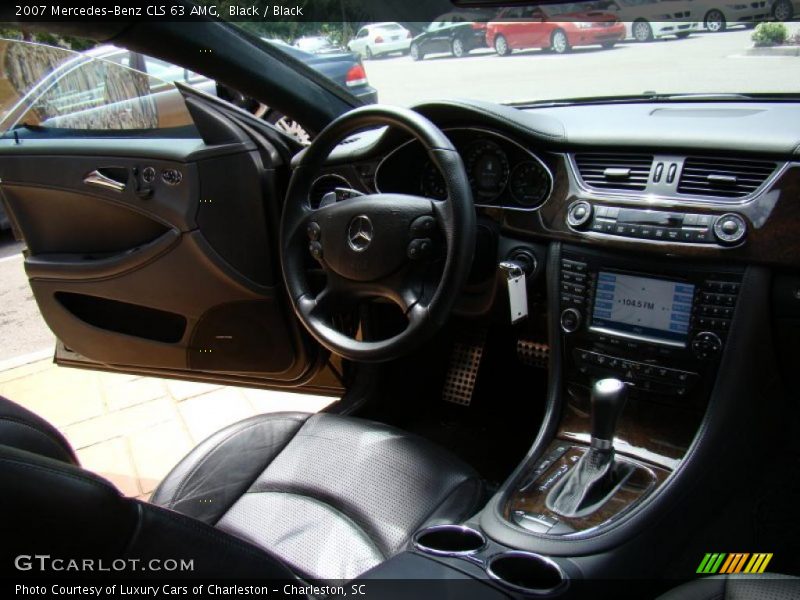Black / Black 2007 Mercedes-Benz CLS 63 AMG